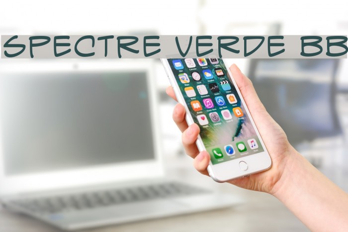 Spectre Verde BB Font examples