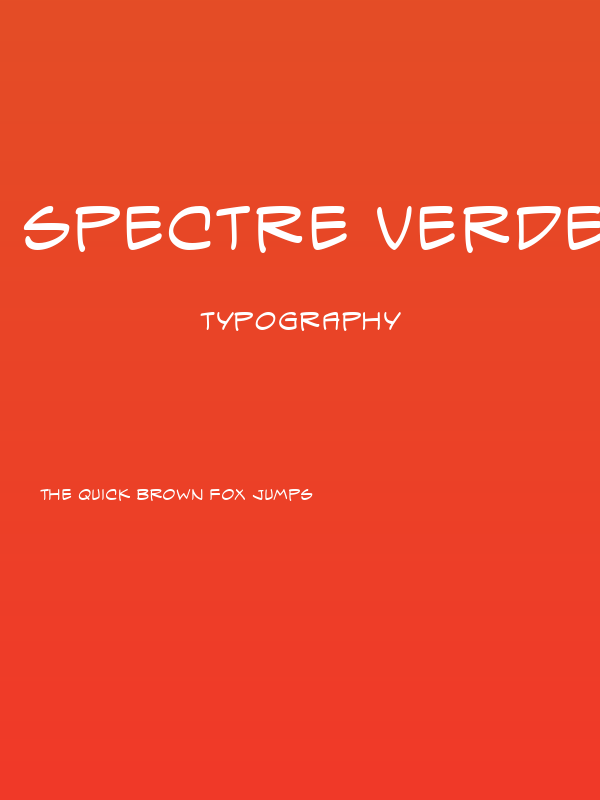 Spectre Verde BB Poster