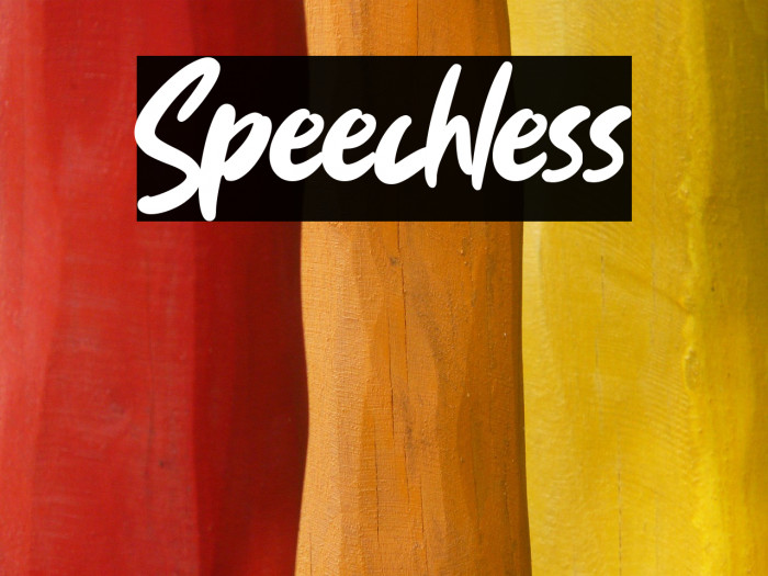 Speechless Example 1