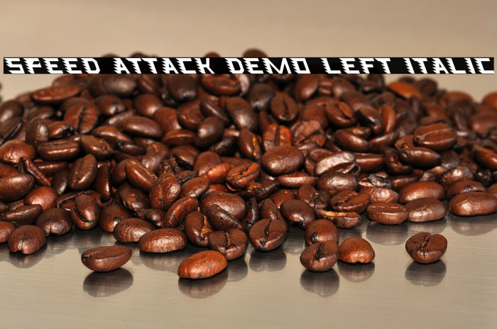 Speed Attack Demo Left Italic Example 1