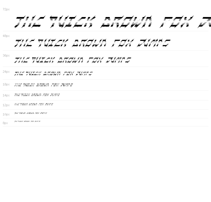 Speed Bolt Regular Waterfall