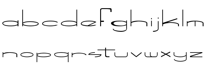 Speed Bowling Font LOWERCASE