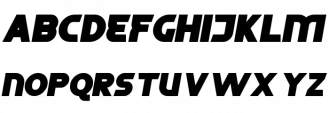 Speed Combat Demo फ़ॉन्ट लोअरकेस