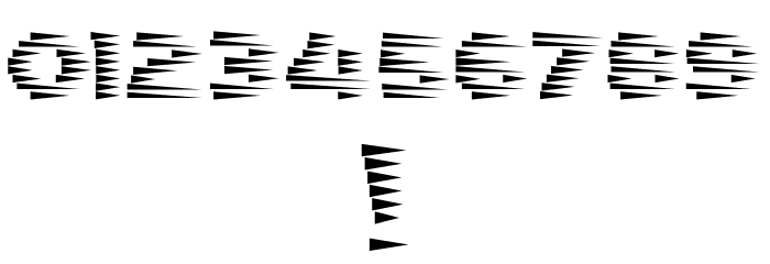 Speed Freak Italic Font OTHER CHARS