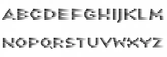 Speed Freak Italic 字体 大写