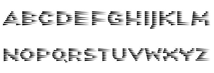 Speed Freak Italic Font LOWERCASE
