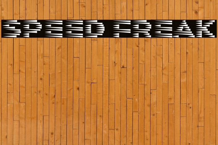 Speed Freak Example 1