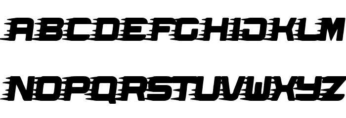 Speed Grams Font LOWERCASE