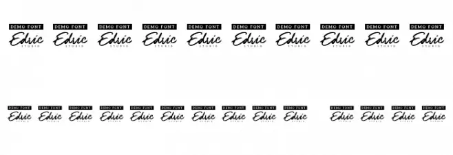 Speed Hobies Demo फ़ॉन्ट अन्य घर का काम