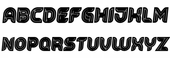 Speed Italic Schriftart Groß