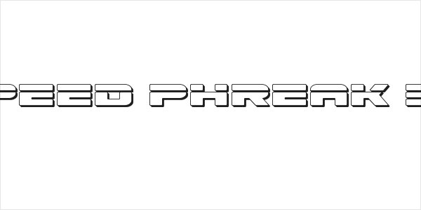 Speed Phreak 3D Logo