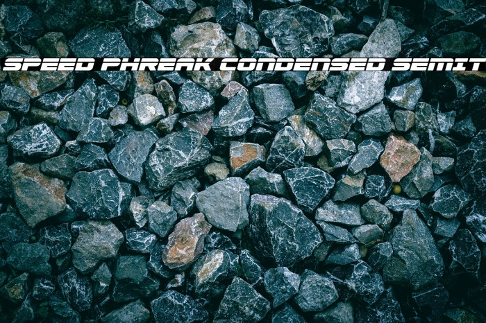 Speed Phreak Condensed SemIt Example 2