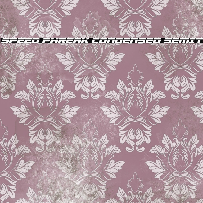 Speed Phreak Condensed SemIt Example 3