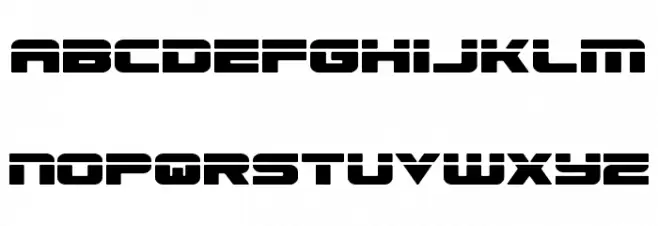 Speed Phreak Condensed Schriftart Kleinbuchstaben