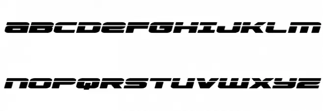 Speed Phreak Expanded SemiItal Schriftart Groß