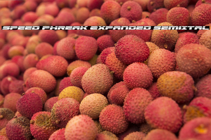 Speed Phreak Expanded SemiItal Example 1