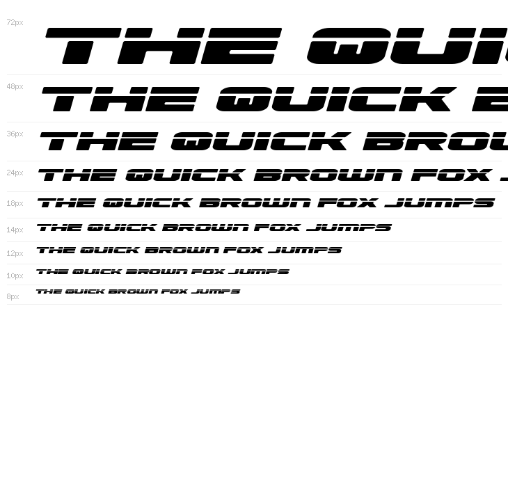 Speed Phreak Expanded SemiItal Waterfall