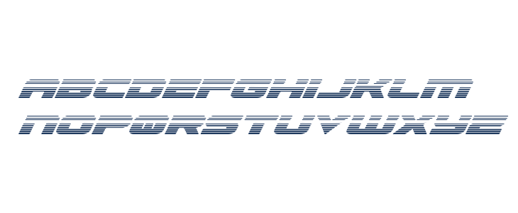 Speed Phreak Gradient Italic Lowercase