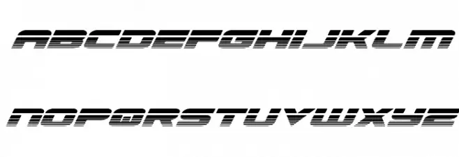 Speed Phreak Halftone Italic Caratteri MINUSCOLO