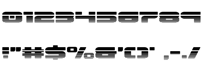 Speed Phreak Halftone Font OTHER CHARS