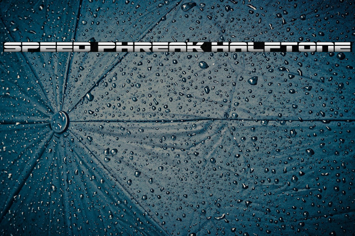 Speed Phreak Halftone Example 1