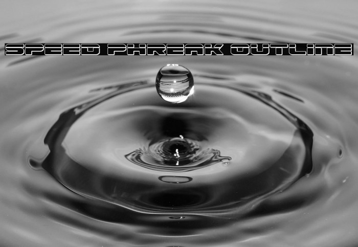 Speed Phreak Outline Example 3