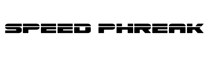 Speed Phreak  Fuentes Gratis Descargar