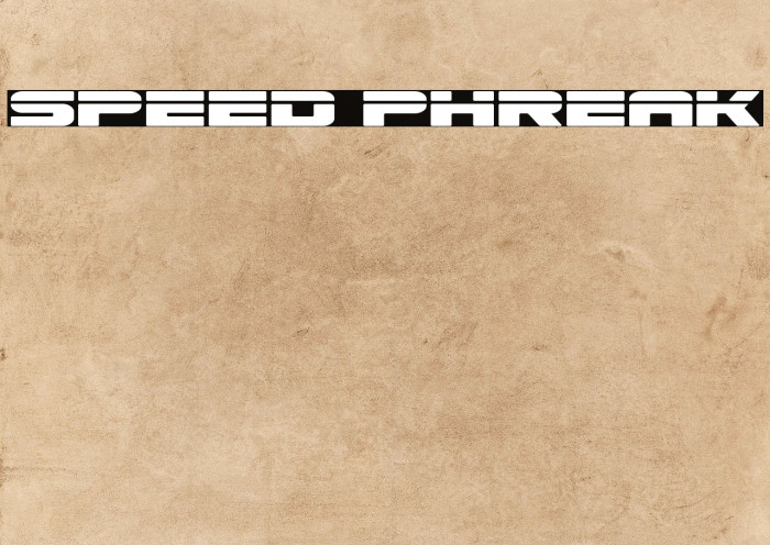 Speed Phreak Example 3