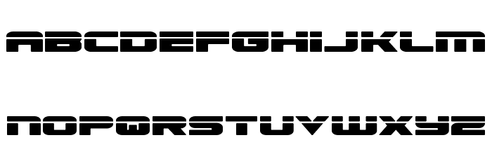 Speed Phreak Font LOWERCASE