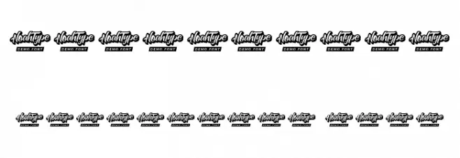 Speed Race Demo Font OTHER CHARS