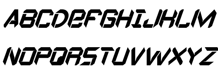 Speed Race Demo Font LOWERCASE