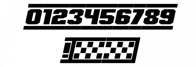 Speed Racing Italic Font OTHER CHARS
