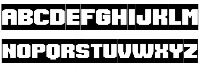 Speed Racing Negative Шрифта ВЕРХНИЙ