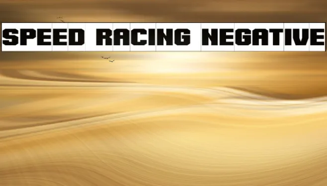 Speed Racing Negative Example 1