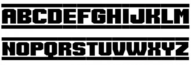 Speed Racing Regular Шрифта ВЕРХНИЙ