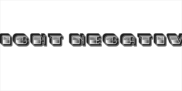 Speed of Light Negative Regular Logo