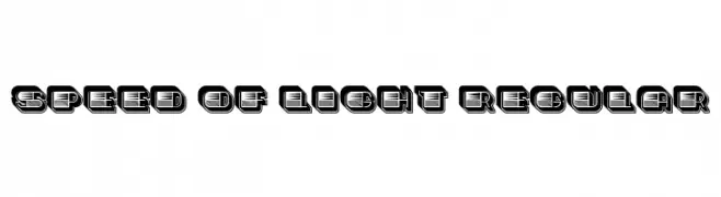 Speed of Light Regular  Fuentes Gratis Descargar