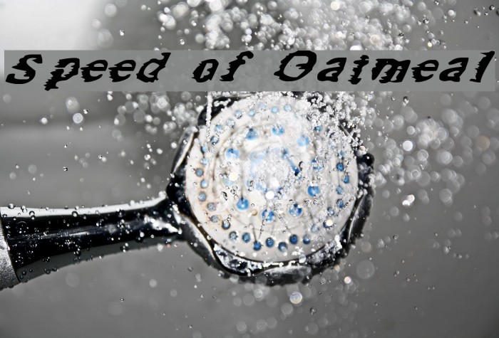 Speed of Oatmeal Example 3