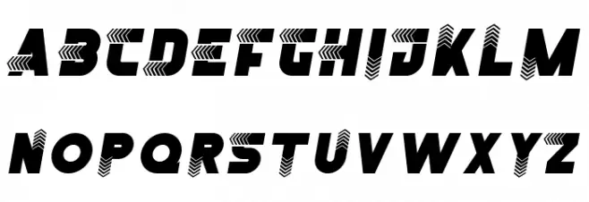 SpeedBackDemo フォント 小文字