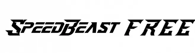SpeedBeast FREE  नि: शुल्क फ़ॉन्ट्स डाउनलोड