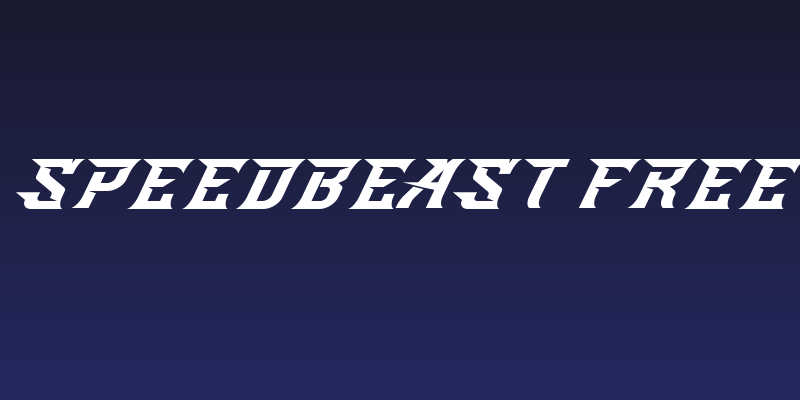 SpeedBeast FREE Social Header