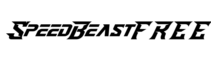 SpeedBeastFREE  Frei Schriftart Herunterladen