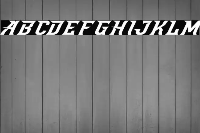 SpeedBeastFREE Font examples