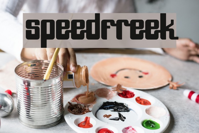 SpeedFreek Font examples