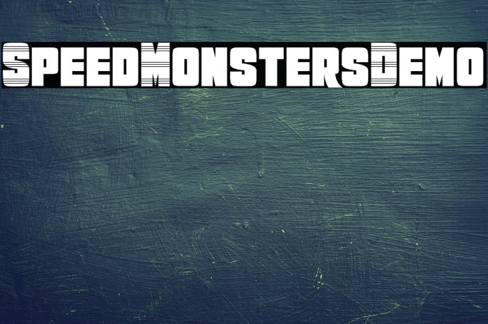 SpeedMonstersDemo Example 3