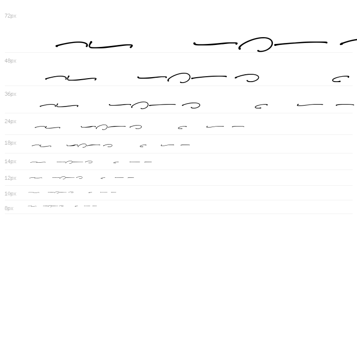 SpeedWritten Swash Waterfall