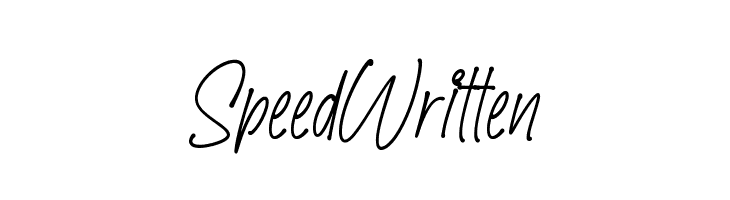 SpeedWritten  baixar fontes gratis