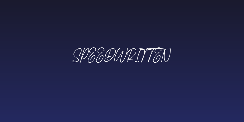 SpeedWritten Social Header