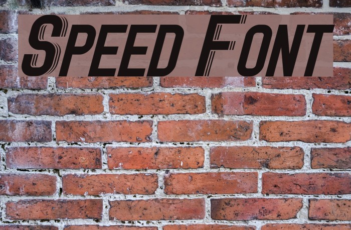 Speed Font FFonts Net