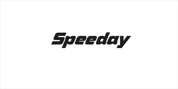 Speeday Logo